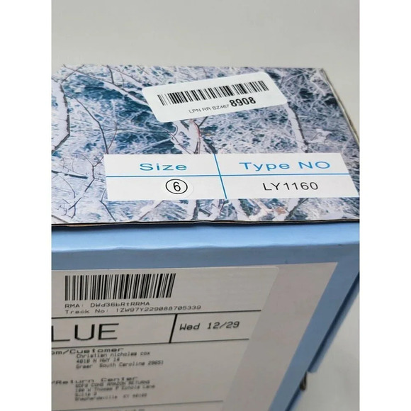 Imily Bela Women's Ankle Boots Chunky Heeled faux suede size 6 - Picture 5 of 5